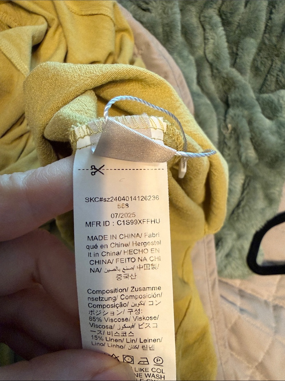 Musera | Green Strapless Pleated Maxi Dress S - Picture 8 of 10